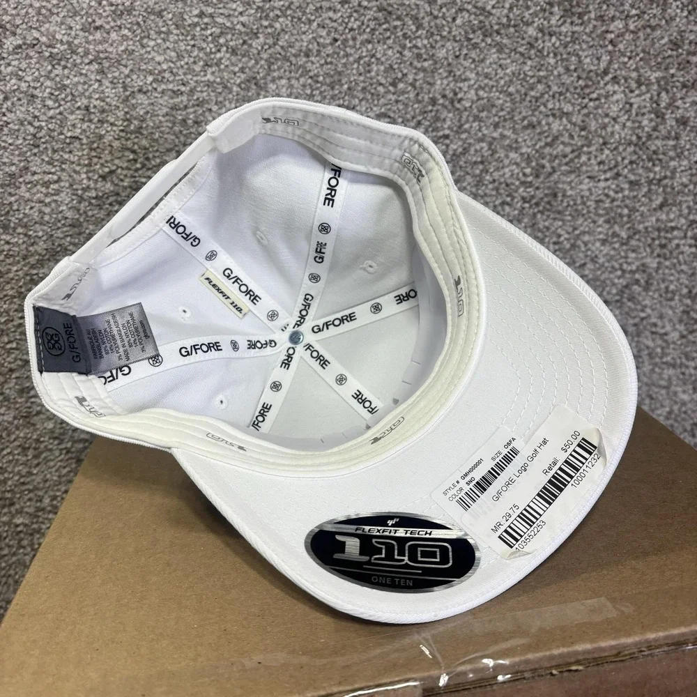 G/FORE Hat Cap Snap Back Mens One Size White GLFECC ECC 1923 Golf Flexfit 110